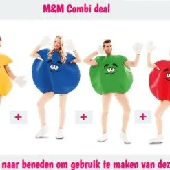 Thing M&M Pak Geel Volwassen Kostuum -Overig Winkel 3871552881 MMdeal