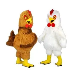 Kippenpak – Bertha De Witte Kip -Overig Winkel Kip mascotte