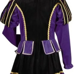 Overig Pietenpak Murcia Zwart/Paars Voor Dames -Overig Winkel dames pietenpak murcia zwart paars achterkant