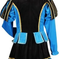 Overig Pietenpak Murcia Zwart/Turquoise Voor Dames -Overig Winkel dames pietenpak murcia zwart pink achterkant