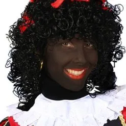 Overig Pietenpruik Dames Pepita Wetlook Met Rode Strikjes 13 Overig Pietenpruik Dames Pepita Wetlook Met Rode Strikjes -Overig Winkel dames pietenpruik pepita wetlook met rode strikjes 1