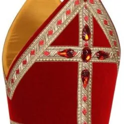 Overig Kokermijter Traditioneel Fluweel Rood