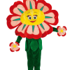 Bloemenpak – Hilde De Bloem -Overig Winkel mascotte fleur rouge