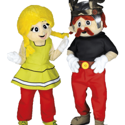 Romeinenpak – Astrid Het Meisje -Overig Winkel mascotte gaulois1a 1