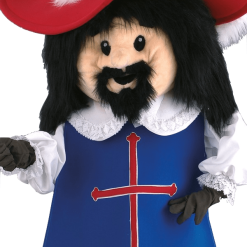 Musketierpak – Antonio De Musketier 6 Musketierpak – Antonio De Musketier -Overig Winkel mascotte mousquetaire brun 1