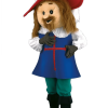 Musketierpak – Alberto De Musketier -Overig Winkel mascotte mousquetaire chatain