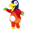 Papegaaienpak – Pluk De Papegaai 2 Papegaaienpak – Pluk De Papegaai -Overig Winkel mascotte oiseau tropical