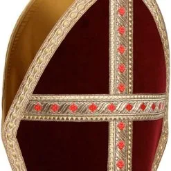 Overig Mijter Wyber Fluweel Luxe Wijnrood