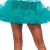 LEG AVENUE Petticoat Teal Groen Luxe (2 Laags) -Overig Winkel petticoat teal groen luxe 2 laags
