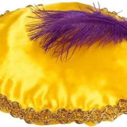 Overig Piet Baret Geel (Satijn)