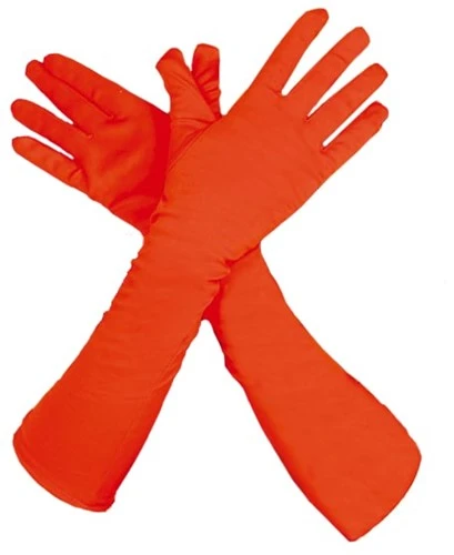 Overig Piet Handschoenen Lang Oranje (45cm) 3 Overig Piet Handschoenen Lang Oranje (45cm)