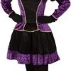 Overig Pieten Jurkje Dames Paars-Zwart Met Petticoat -Overig Winkel pieten jurkje dames paars zwart met petticoat