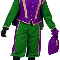 Overig Pietenpak Amsterdam Luxe Paars-Groen