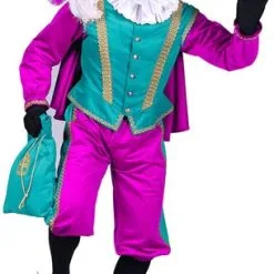Overig Pietenpak Amsterdam Luxe Turquoise-Pink