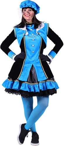 Overig Pietenpak 'Graciosa' Voor Dames Turquoise/Zwart 3 Overig Pietenpak 'Graciosa' Voor Dames Turquoise/Zwart