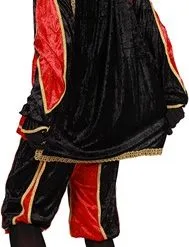 Overig Winkel -Overig Winkel pietenpak bilbao zwart rood achterkant