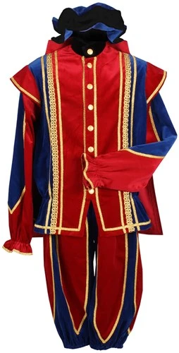 Overig Toledo Pietenpak Rood-Blauw Luxe 3 Overig Toledo Pietenpak Rood-Blauw Luxe