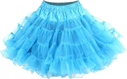 Overig Turquoise Petticoat (2 Laags) 3 Overig Turquoise Petticoat (2 Laags)