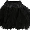 Overig Zwarte Petticoat (2 Laags) -Overig Winkel zwarte petticoat 2 laags